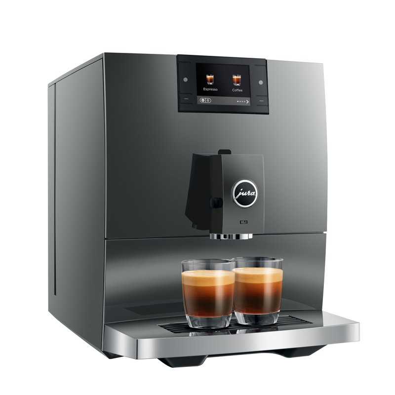 C9 Coffee And Espresso Machine, Dark Inox