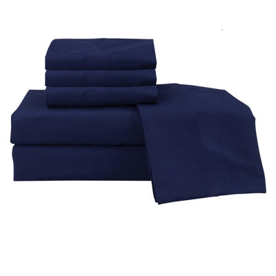Jaree 6-Piece Rayon Hotel Sheet Set
