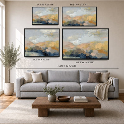 Dusk II by Silvia Vassileva - Graphic Art on Canvas