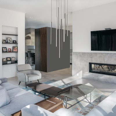 Caylah Cluster Cylinder LED Pendant for Stairs