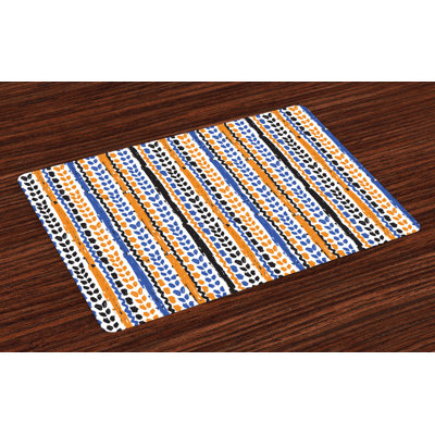 Mccurley Tribal Watercolor Placemat