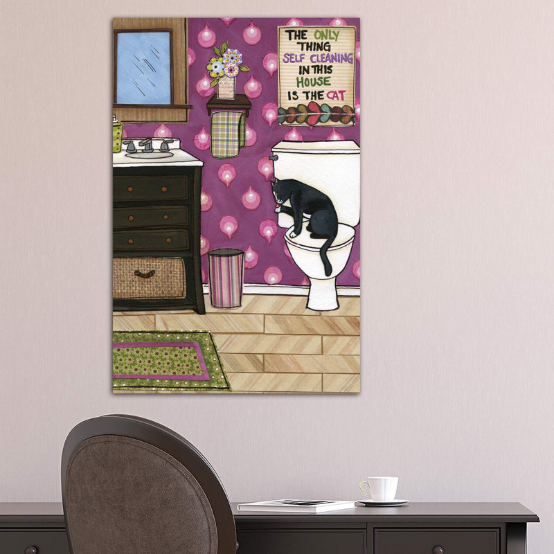 Self Cleaning by Jamie Morath - Wrapped Canvas Print, 101.6 cm H x 66.04 cm W x 1.91 cm D