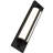 Modern Contemporary 18 - Inches Black Integrated Led Bathroom Vanity Bar Featuring Energy Smart Bright 3 Color Temperature Choices  3000K/4000K/5000K  Dimmable With Compatible Dimmers Etched White