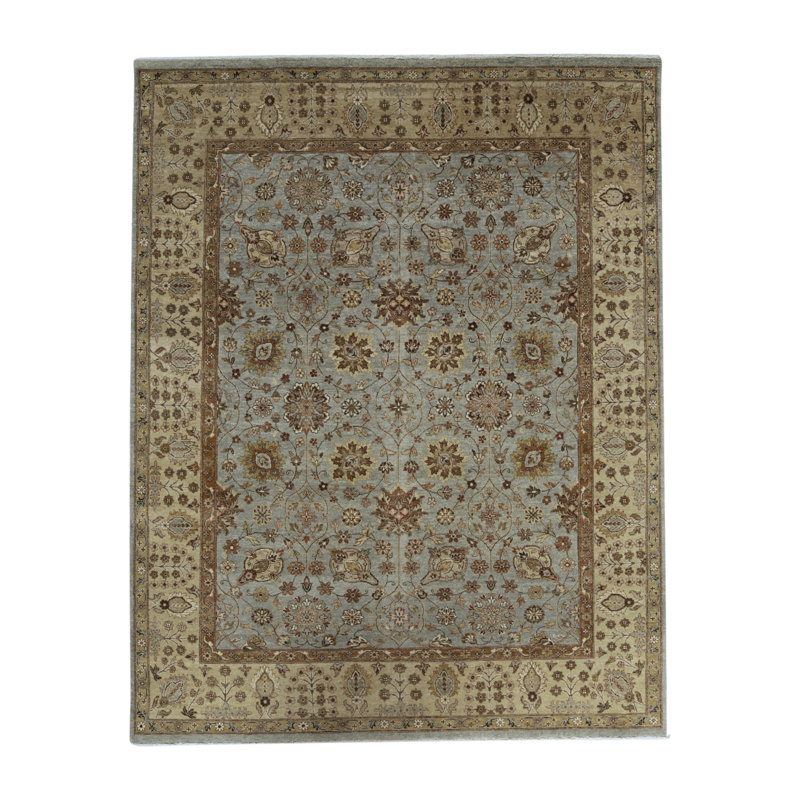 Brookhaven Oriental Area Rug in Rust/Gold