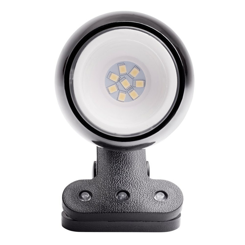 Séquence 7,2" sur lampe Yancey, Noir