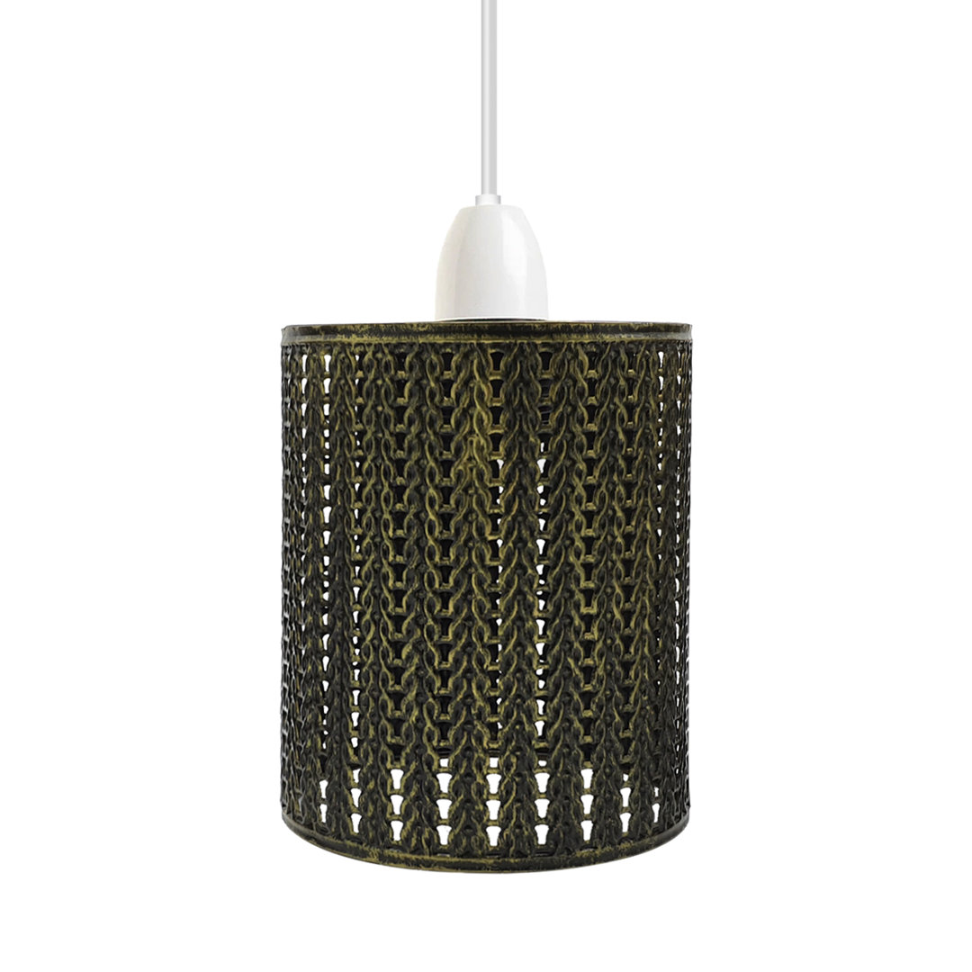 13.5cm H Metal Drum Lamp Shade ( Uno )