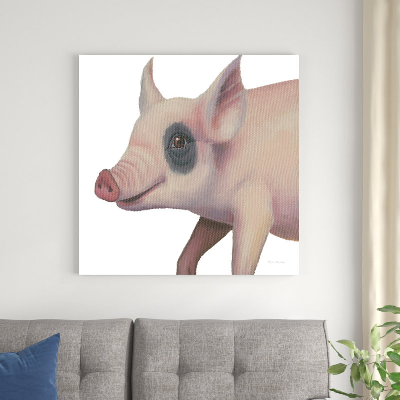 Bacon, morceaux et jambon I, H 36 po x l 36 po