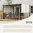 Outsunny 2 PCS 4 X 18Ft Pergola Canopy Replacement