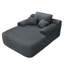 Canapé-lit convertible, méridienne, fauteuil en peluche avec coussins décoratifs-1170584601
