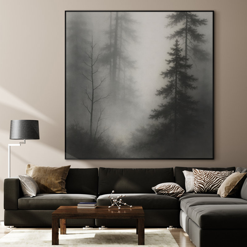 Très grande impression d'art mural paysage nature - décor de décor moderne pour le salon ou la chambre à coucher, assemblage de cadre requis
