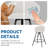 Upholstered Counter Stool With Metal Frame-2126321952-2126321953