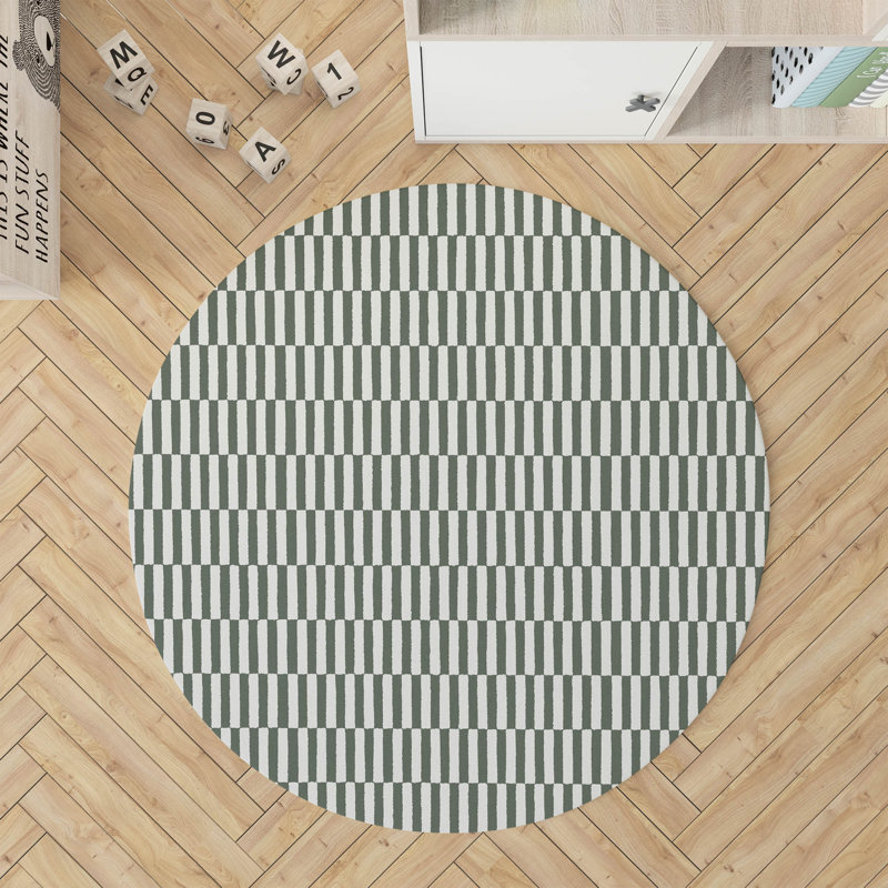 Tapis de jeu Off Stripe, Chimichurri / vert