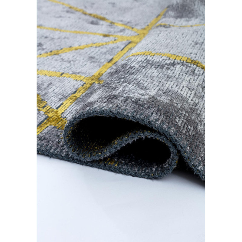 Rapture Abstract Area Rug, Rectangle 6'7" x 9'10"