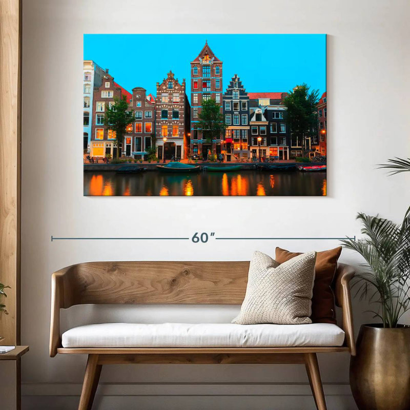 Sirci Dusky Amsterdam House, H 32 po x l 48 po