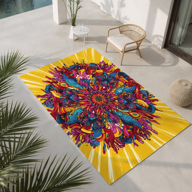 Dream Surge Indoor And Outdoor Area Rug, Rectangle 8' x 10'