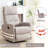 Manual Recliner Chair With Rocker And Swivel In Fabric For Living Room-1790808722