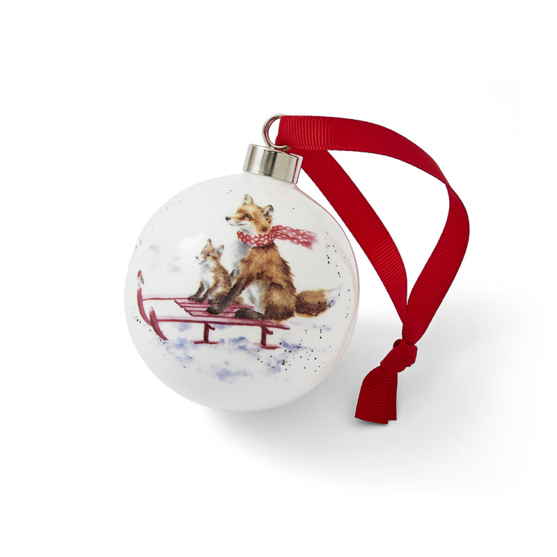 Sleigh Ride Bauble (Fox)