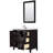 Daria 36'' Single Bathroom Vanity with Cultured Marble Top-98259700-98259701-98259706
