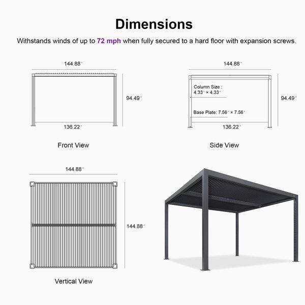 Dimensions du produit