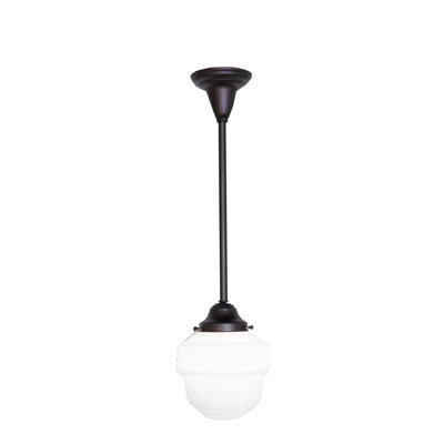 8" Wide Revival Schoolhouse Rochelle Mini Pendant