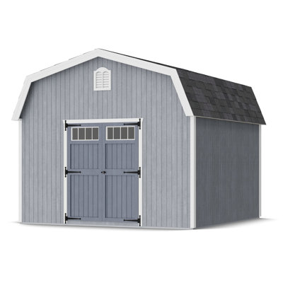 Colonial Woodbury Outdoor Wood Storage Shed