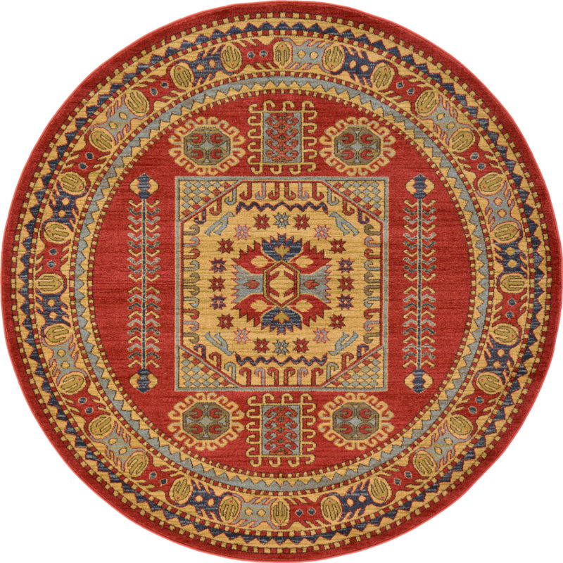 Tapis rouge, Rond 6 pi 1 po