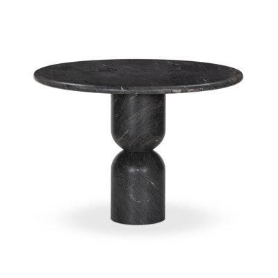 Round Marble Pedestal Dining Table