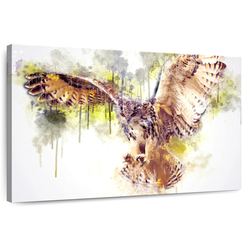 Hibou volant, H 32 po x l 48 po