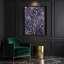 «Abstract Florals 84», art mural sur toile mauve-55882089