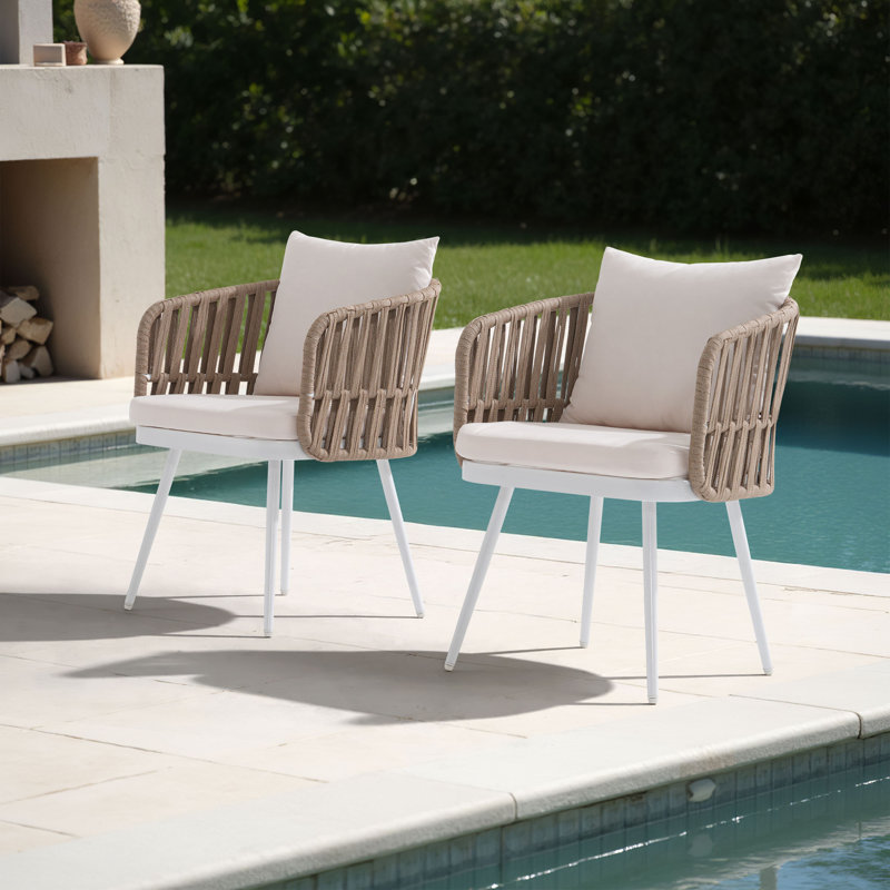 Chaise d'extérieur en corde