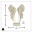 Figurine d'ange ange, 15 po