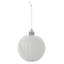 24 boules de Noël en plastique - blanc / argent-1069512383