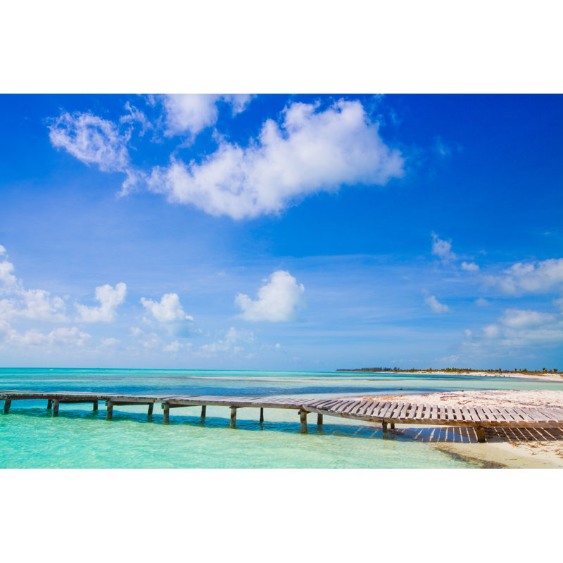 Tropical Paradise by Anzeletti - Wrapped Canvas Print, 30cm H x 46cm W