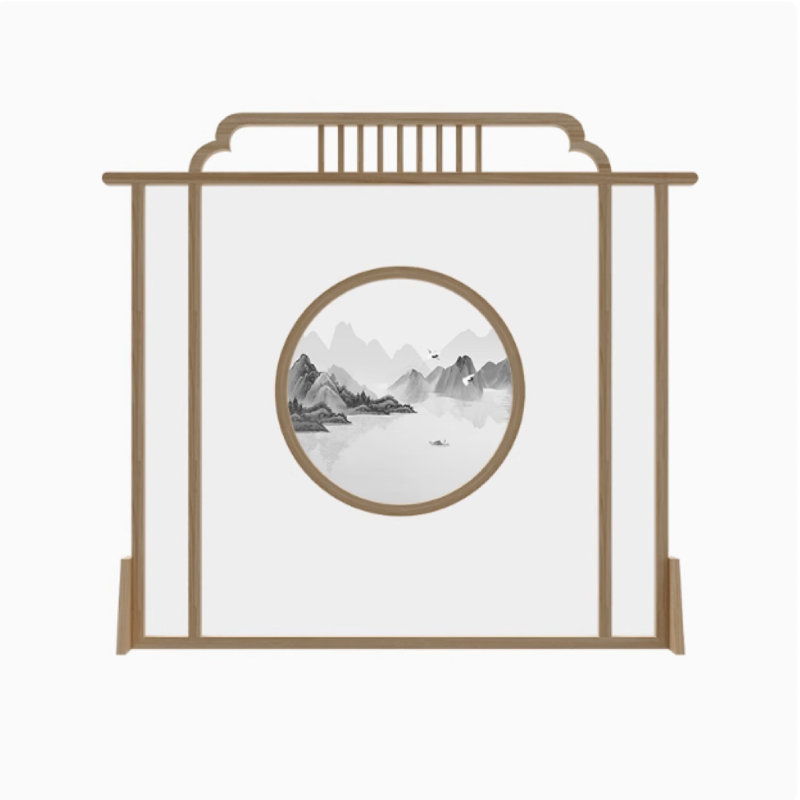 Paravent en bois pour hall d'entrée, H 70,86 po x l 118,11 po x P 1,18 po