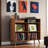 3 Tier Large Record Player Stand With Power Outlet, Vinyl Record Storage Table Holds Up To 500 Albums, Mid-Century Turntable Stand-846363833