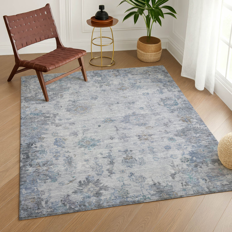 Machine Washable Indoor/Outdoor Matsumura ACN2301 Global Rug, Rectangle 10' x 14'