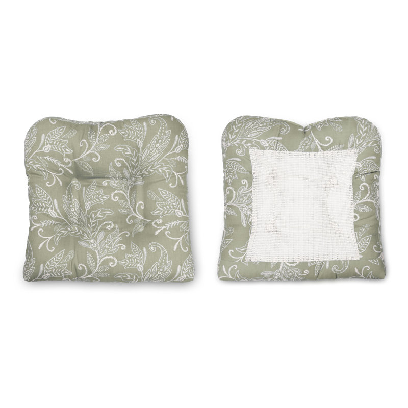 Coussin de coussin d'intérieur Sanita, Sauge, 18 po x 18 po