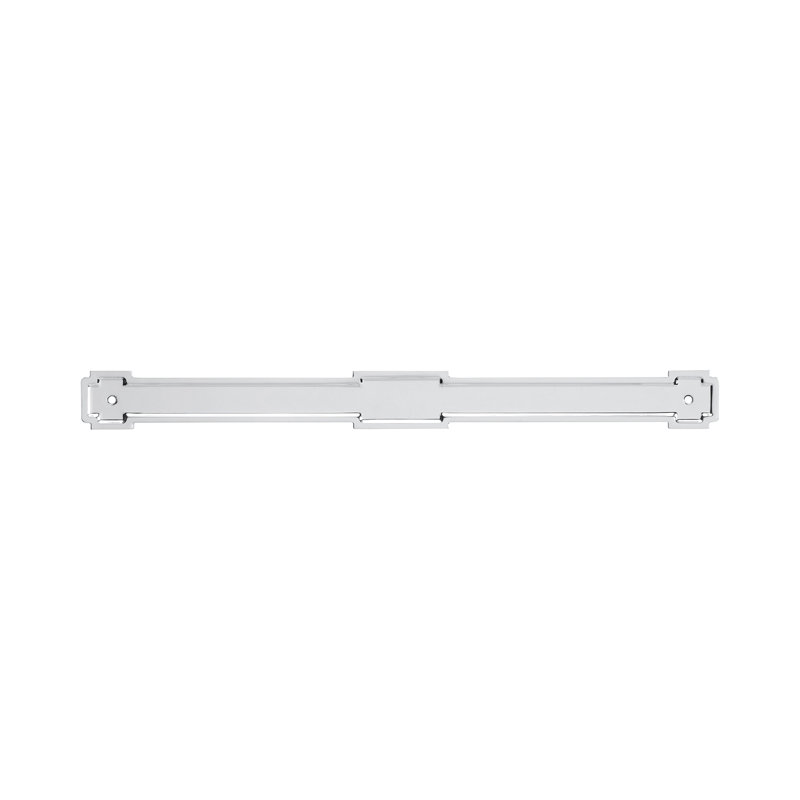 Coventry Collection Pull Backplate - 12" Center to Center Cabinet Pull Chrome - Transitional Hardware for Drawers & Cabinets