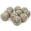 Stripes Decorative Ball Sculpture-398398537