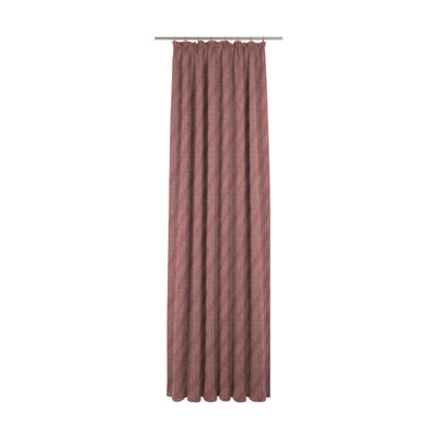 Lizeth Pencil Pleat Opaque Single Curtain