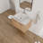 Marrio 29.84 " W 1 Single Vanity Bathroom Vanity With Stone Top
