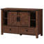 Commode de chambre à coucher avec 4 tiroirs et portes de grange coulissantes Terramuggus-664207718