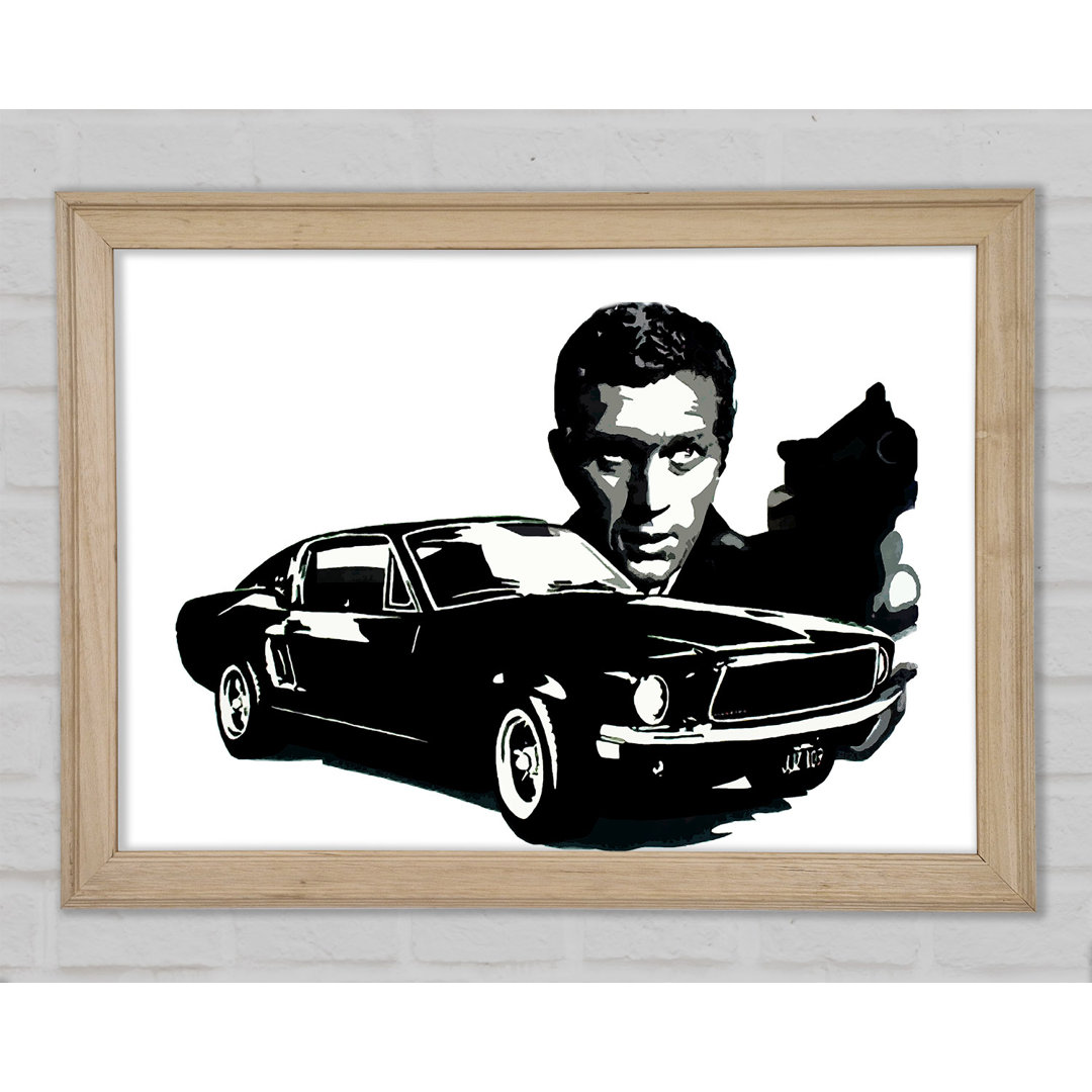 Steve McQueen Bullitt - Druck