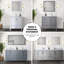Meuble-lavabo de salle de bain 30 po X P 22 po D, plateau en marbre de Carrare Miroir-610859488-610859501