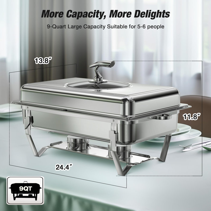Ensemble de buffet 9QT (ensemble de 2)