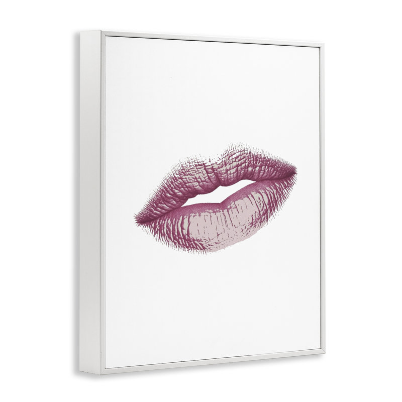 Giclée féminine encadrée de roses, design par Christine Simpson, art, H 20 po x l 16 po