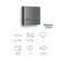 Smart Twilight Sensor NightmatIQ Plus, Dusk to Dawn Switch, Adjustable via App