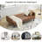 Seahaven 75.59'' Faux Leather Sleeper Sofa