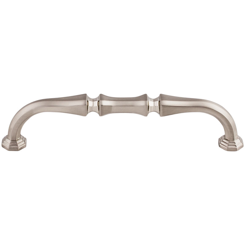 Chalet 5" Center to Center Bar pull, Brushed Satin Nickel, 5" Center to Center