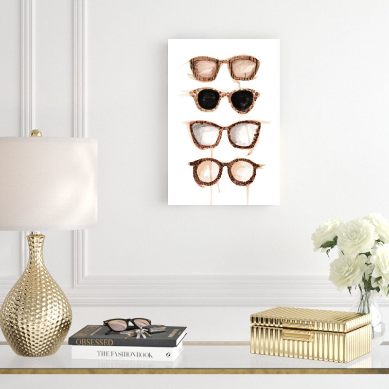 Lunettes de soleil Spice Tone - reproduction d'art sur toile tendue, H 18 po x l 12 po